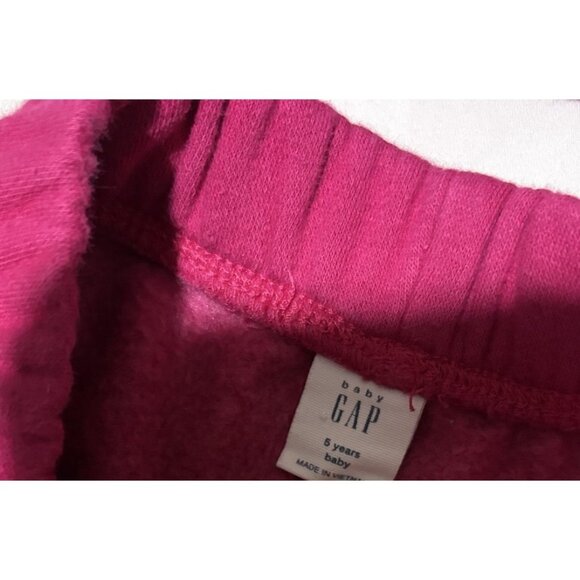 Baby GAP Pink Hoodie Jogger Sweatpants Set Girls 5 Years - Picture 4 of 7